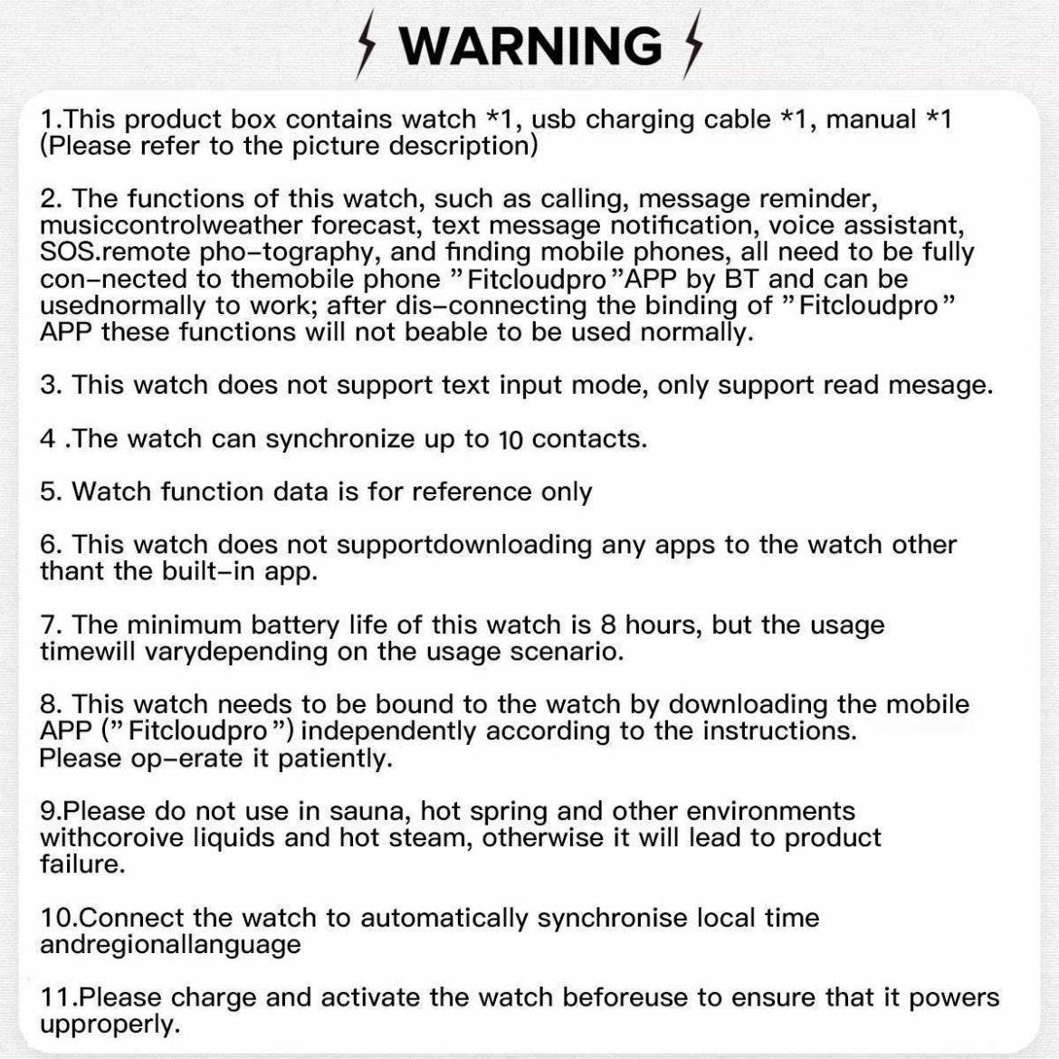Reloj inteligente redondo de diseño moderno con funciones avanzadas