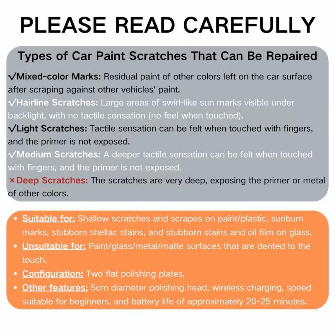 Pulidora mini para coche – potente, compacta y perfecta para detalles