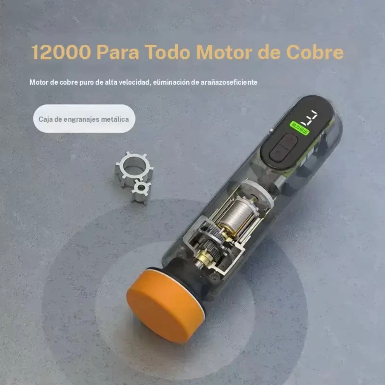 Pulidora mini para coche – potente, compacta y perfecta para detalles