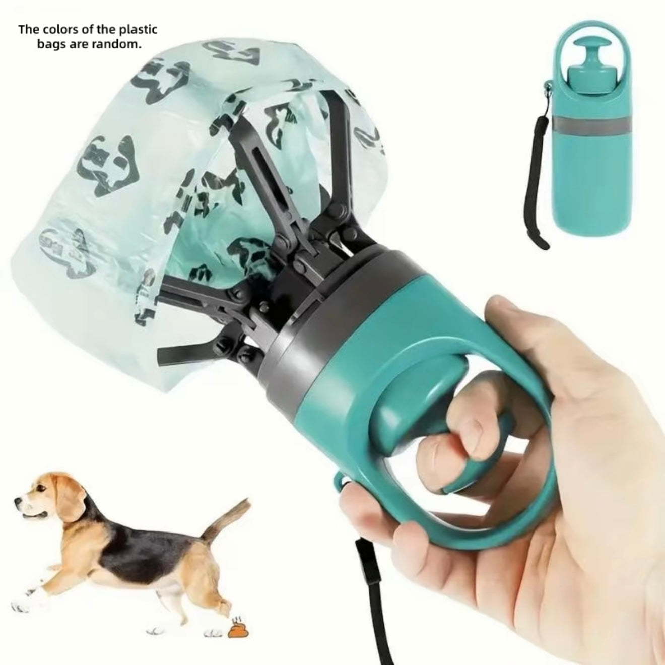 2026 Nuevo recogedor portátil de excrementos para mascotas