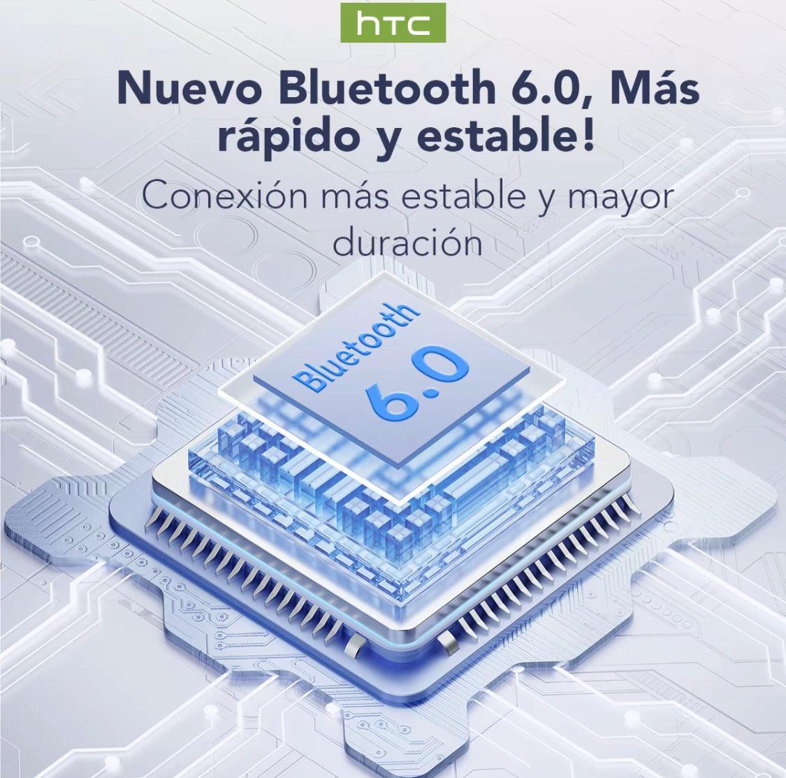 HTC Auriculares intrauditivos NE20 OWS: Sonido claro y ajuste cómodo