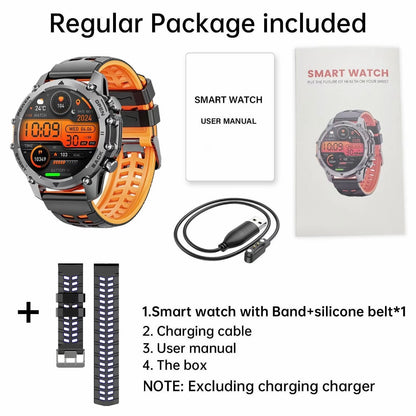 Reloj inteligente redondo de diseño moderno con funciones avanzadas