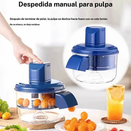 Pelador automático de frutas: rápido, cómodo y sin esfuerzo