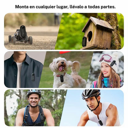 Cámara de acción portátil: compacta, resistente y lista para tus aventuras