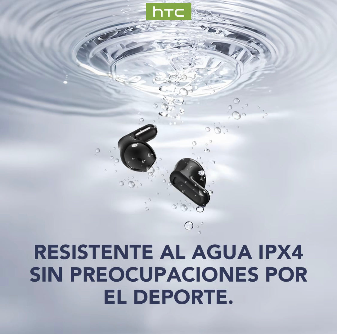 HTC Auriculares intrauditivos NE20 OWS: Sonido claro y ajuste cómodo
