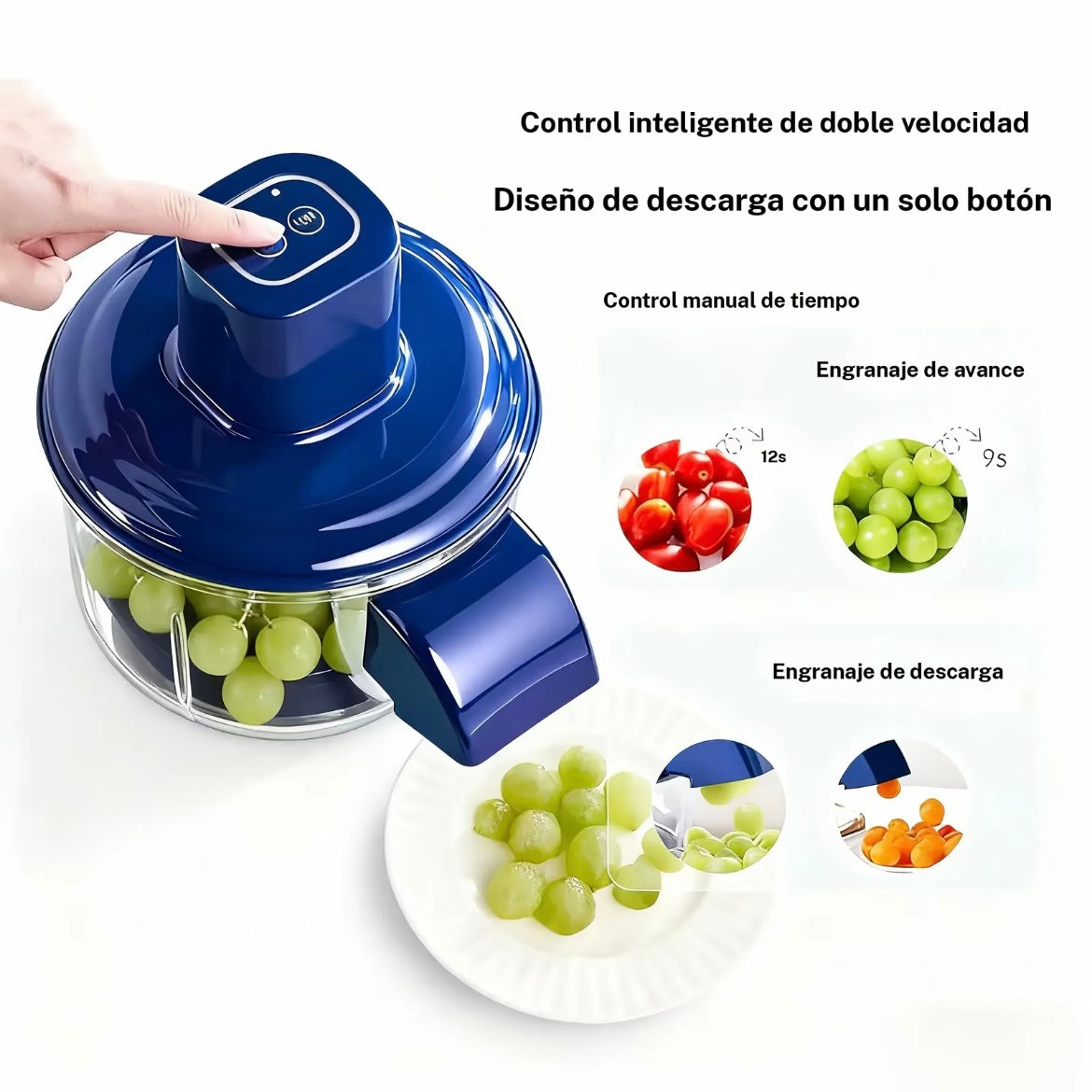 Pelador automático de frutas: rápido, cómodo y sin esfuerzo