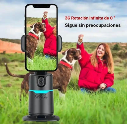 Palo de selfie giratorio 360°